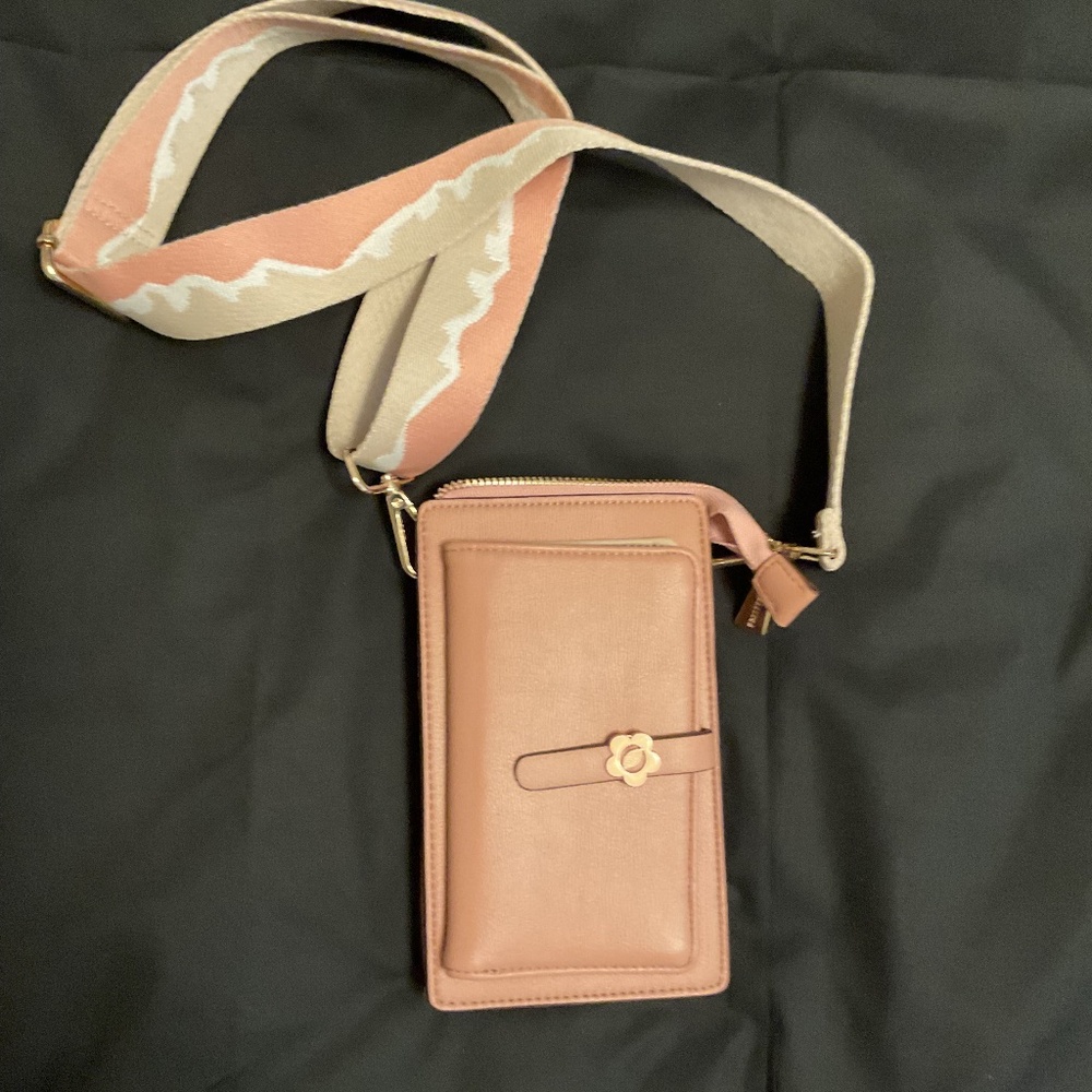 Wallet Phone Case with Cloth Strap